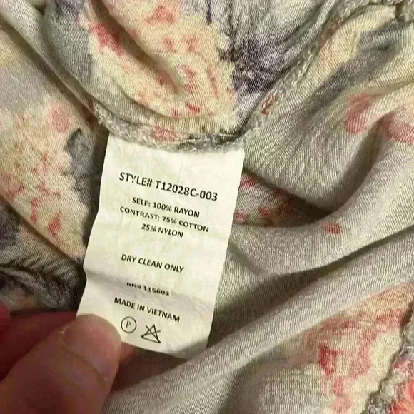 Nordstrom | Lush floral crop XL - Picture 7 of 7